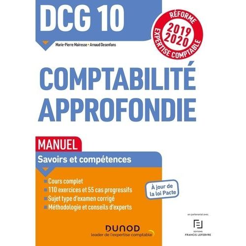 Comptabilité Approfondie Dcg 10 - Manuel