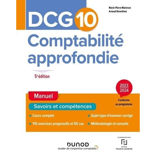 Comptabilité Approfondie Dcg 10 - Manuel