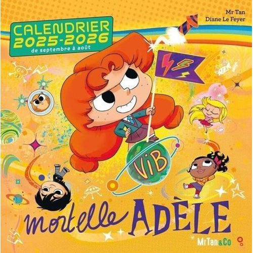 Calendrier Mortelle Adèle - De Septembre À Août