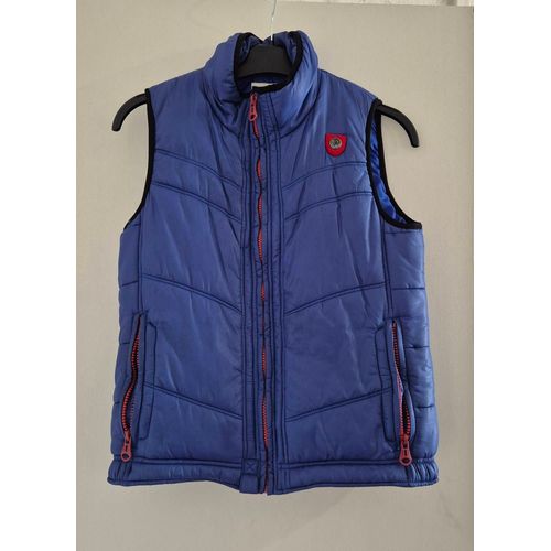 Doudoune Bleu Sans Manche Diesel Taille 1 / 10 Ans