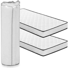 Lot 2 - Matelas 90x200cm - Épaisseur 15 Cm - Luxe Matelas Mémoire De Forme Pour Adulte Enfant - 7 Zones De Confort Mousse Mémoire Adaptative (Deux Matelas Dans Un Colis)