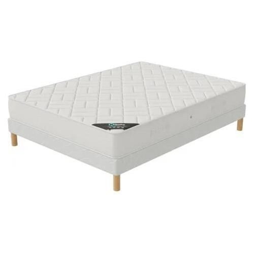 ENSEMBLE SOMMIER ET MATELAS 140X190x20