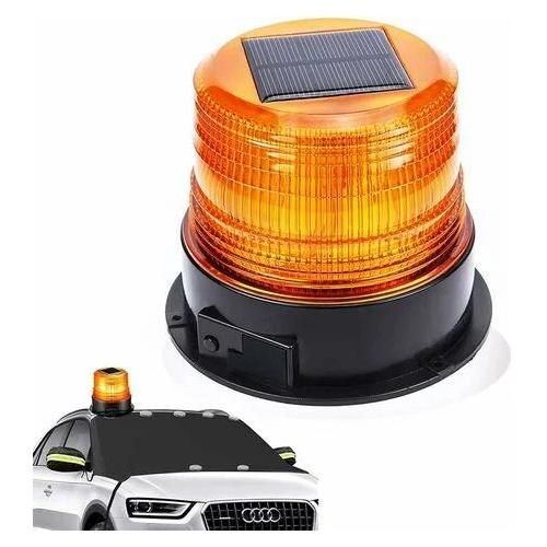 12V solaire/USB voyant d'avertissement LED gyrophare aimant voyant clignotant pour voiture Auto camion sans fil super lumineux