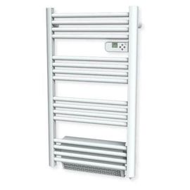 Radiateur Sèche-Serviette 500w + Soufflerie 1000w (1500w) - Tubes Ronds - Cayenne