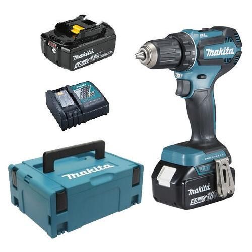 Perceuse visseuse MAKITA DDF485RTJ 18V Li-Ion Ø 13mm (2x5Ah)