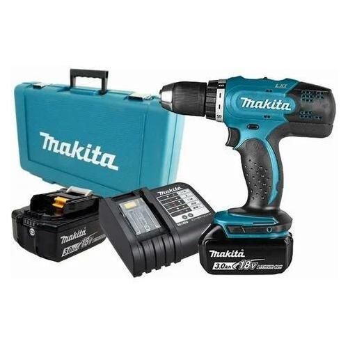 Perceuse-visseuse sans fil Makita 18V Ø13mm + 2 batteries 3Ah + chargeur + coffret - DDF453SFE