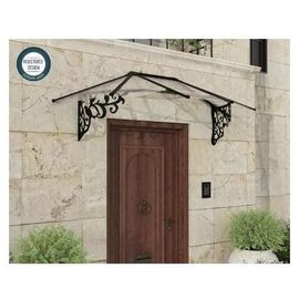 Auvent Monopente Lily Xl Noir Clair L.217 X P.88 X H.70 Cm Canopia By Palram