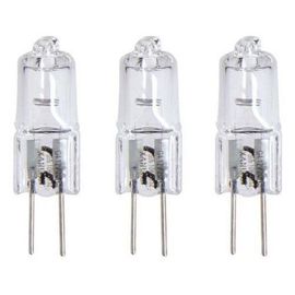 Lot de 3 ampoules halogènes culot G4, 375 Lumens, 2900
