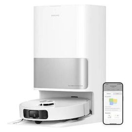 Dreame L10s Pro Gen 2 Robot Aspirateur Laveur 7 000 Pa, Levage Automatique des Serpillières, Détection de Tapis par Ultrasons, Compatible avec Siri/Dreamehome, Poils d'animaux, Sol Dur et Tapis