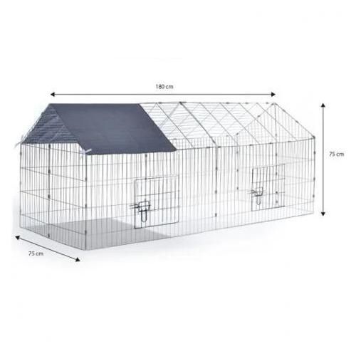 Enclos Grillagé Pour Petits Animaux En Acier Galvanisé