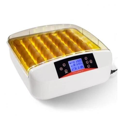Couveuse Pro Automatique 56 Oeufs Éclairés Incubateur Autonome Avec Led Mire Oeufs