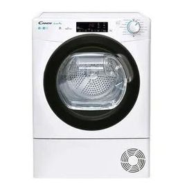 Candy SMART Pro CSOE C10TBE-47 Sèche-linge Blanc avec porte noire - Chargement frontal
