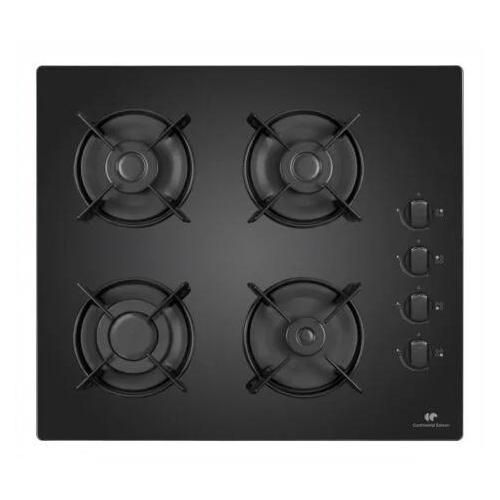 Continental Edison CECTG4VB1 Table de cuisson au gaz Noir - 4 foyers