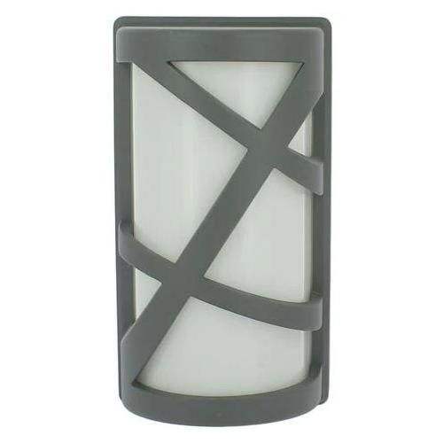 Applique Murale Gris Anthracite Osaka Culot E27 Ip44