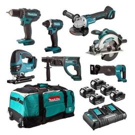 Pack 7 outils MAKITA DLX7013PT1 18V (5x5Ah)
