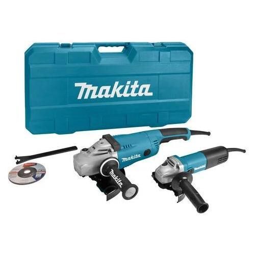 Makita Pack meuleuses Ensemble de 2 machines (9558HNRG + GA9020)