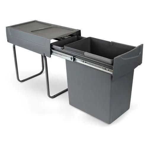Poubelle coulissante 20 litres - 1 bac 20 litres EMUCA