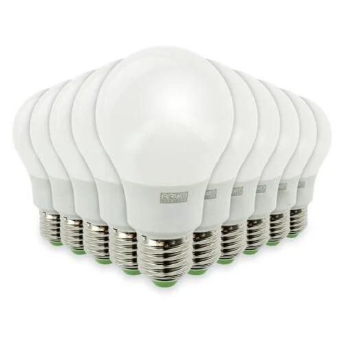 Lot De 10 Ampoules Led E27 8w Eq 60w 806lm Température De Couleur: Blanc Chaud 2700k