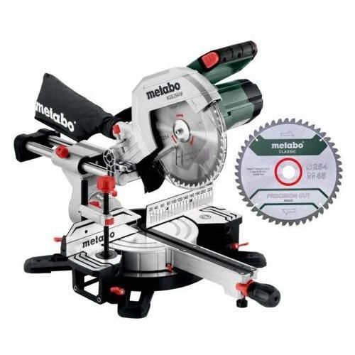 Metabo Kit pour scie à onglet KGS 254 M + 2ème lame de scie en métal dur (613254900)