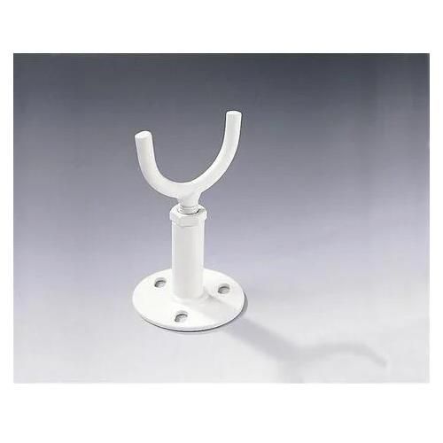 Pied support de radiateur TESI - Réglable de 80mm à 130mm - Blanc
