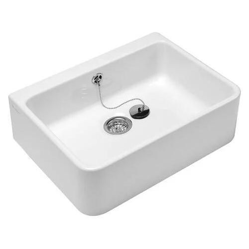 VILLEROY & BOCH - Timbre d'office 59 - 5 x 50 - Céramique - un bac - blanc