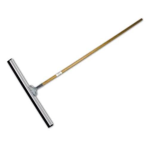 Raclette en aluminium 60 cm avec manche en bois