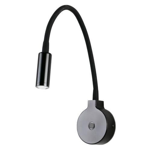 Applique Led Pixie Avec Bras Flexible, Noir
