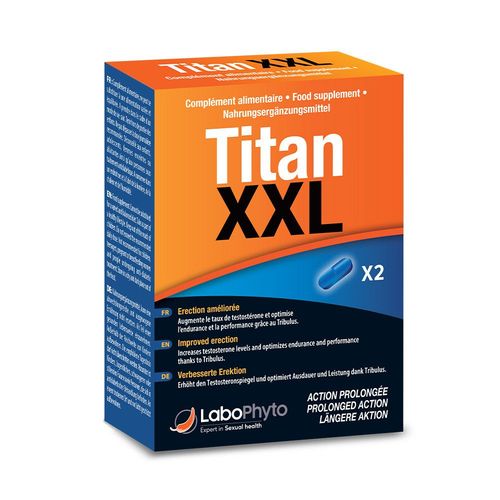 Titan Xxl (2 Caps)|Stimulants Sexuels|Labophyto
