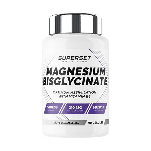 Magnesium Bisglycinate (90 Caps)|Magnésium|Superset Nutrition 