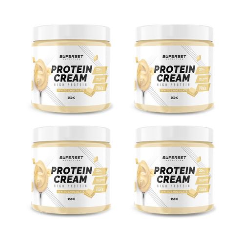 Protein Cream (4x250g) White Chocolate 