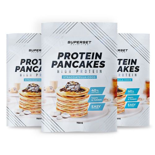Pancakes Proteines Stracciatella-Coco (3x750g) 