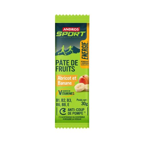 Pâte De Fruit (30g)|Abricot Banane|Endurance|Andros Sport 
