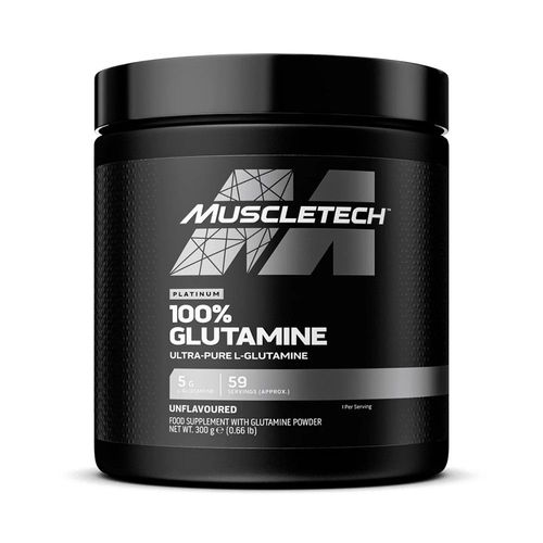 Platinum 100% Glutamine (300g)|Glutamine|Muscletech 