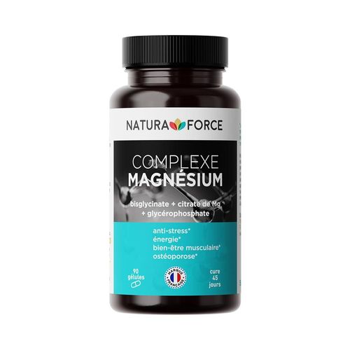 Complexe Magnésium (90 Caps)|Magnésium|Natura Force 