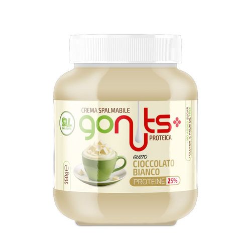 Gonuts! (350g)|Chocolat Blanc|Pâtes À Tartiner Protéinées|Daily Life 