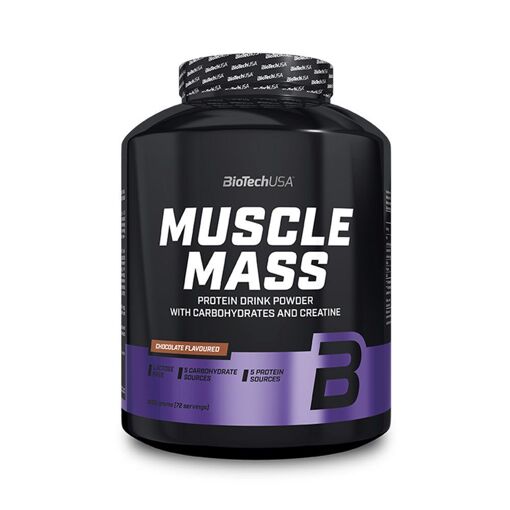 Muscle Mass (4kg)|Chocolat|Gainers|Biotech Usa