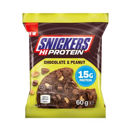 Snickers High Protein Cookie (60g)|Chocolat Peanut|Cookies Protéinés|Mars Protein 