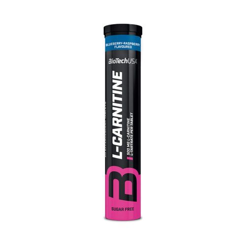 L-Carnitine Effervescent (20 Tabs)|Framboise Myrtilles|L-Carnitine|Biotech Usa 
