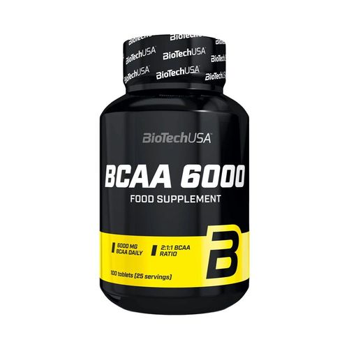 Bcaa 6000 (100 Caps)|Bcaa|Biotech Usa 