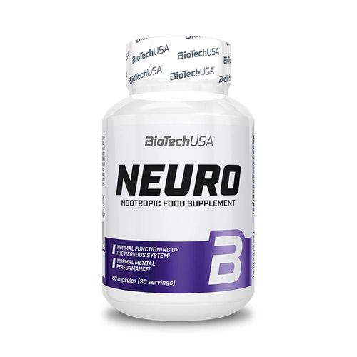 Neuro (60 Caps)|Mémoire Et Concentration|Biotech Usa 
