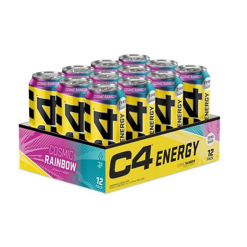 Pack C4 Energy Drink (12x500ml)|Millions Apple|Boissons Énergétiques|Cellucor 