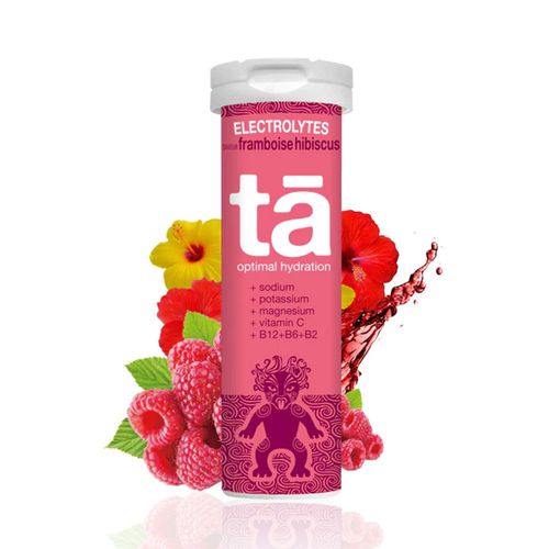 Electrolytes Optimal Hydration (12 Tabs)|Framboise Hibiscus|Électrolytes Et Hydratation|T¿ Energy 