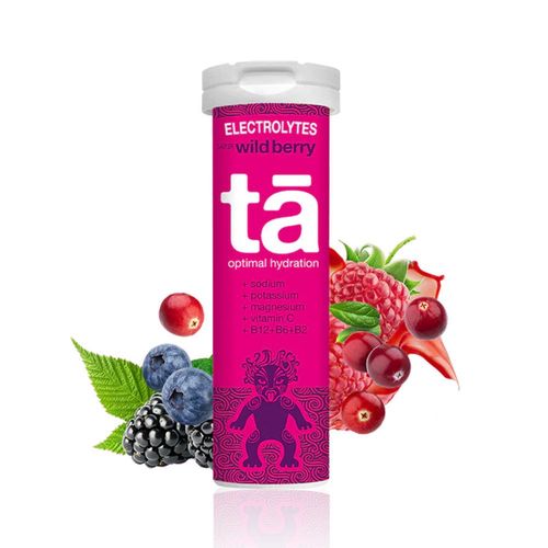 Electrolytes Optimal Hydration (12 Tabs)|Wild Berry|Électrolytes Et Hydratation|T¿ Energy 