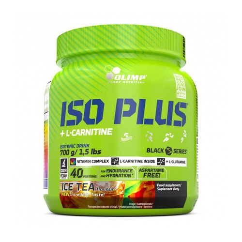 Iso Plus + L-Carnitine (700g)|Thé Glacé À La Pêche|Boissons Isotoniques|Olimp Sport Nutrition