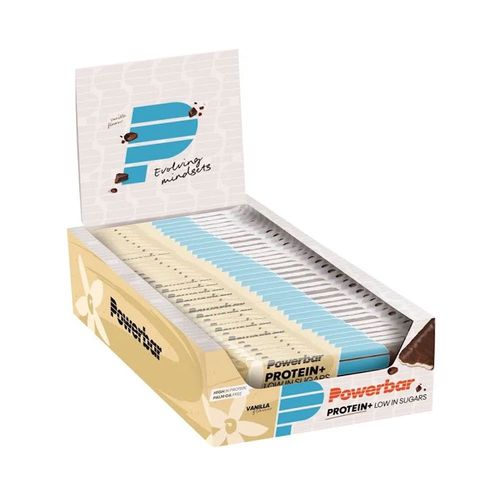 Boîte Protein Plus Low Sugar Bar (30x35g)|Vanille|Barres Protéinées|Powerbar 