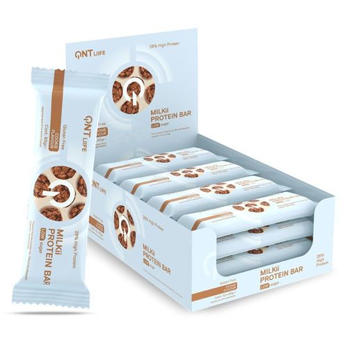 Boîte Milkii Protein Bar (12x60g)|Cookies|Barres Protéinées|Qnt 