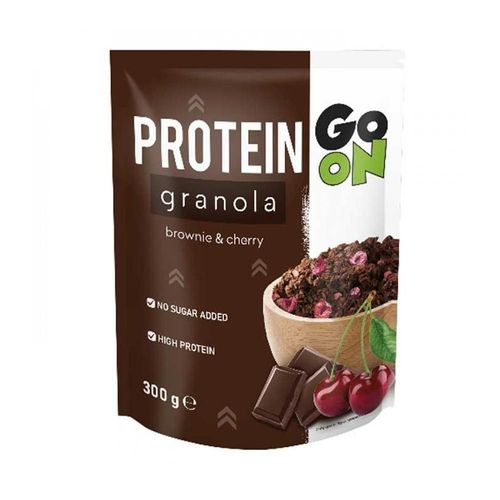 Protein Granola (300g)|Brownie Cerise|Céréales Protéinées|Go On Nutrition 