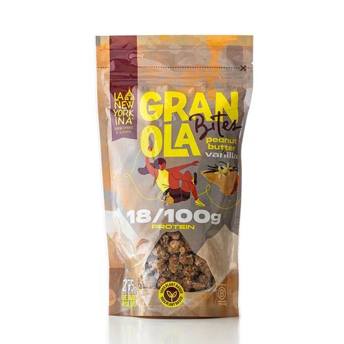 Protein Granola Bites (275g)|Peanut Butter Vanille|Céréales Protéinées|La Newyorkina 