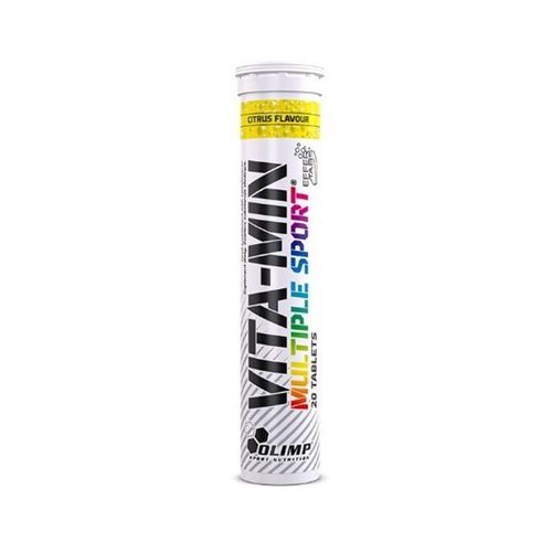 Vita-Min Multiple Sport Effervescent (20 Tabs)|Citrus|Multivitamines|Olimp Sport Nutrition 