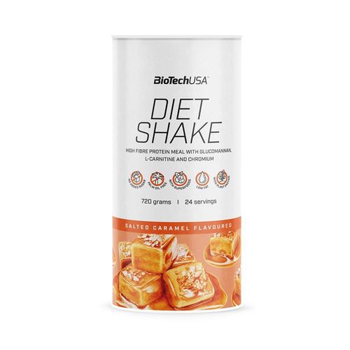 Diet Shake (720g)|Caramel Salé|Substituts De Repas|Biotech Usa 